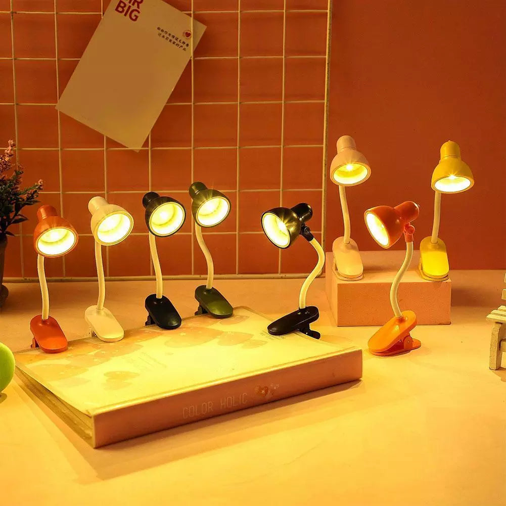 BrightMate Mini: The Fun & Portable Clip-On Desk Lamp - Light Up Your Space Anywhere!