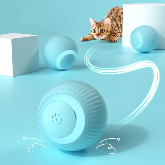 Chase & Pounce Electric Cat Ball: The Ultimate Interactive Playmate for Your Furry Friend